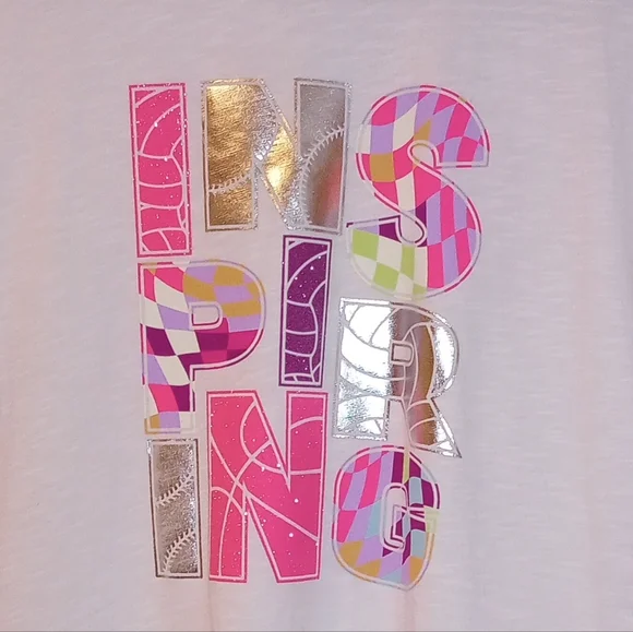 Kids White Graphic T-Shirt - Picture 2 of 4